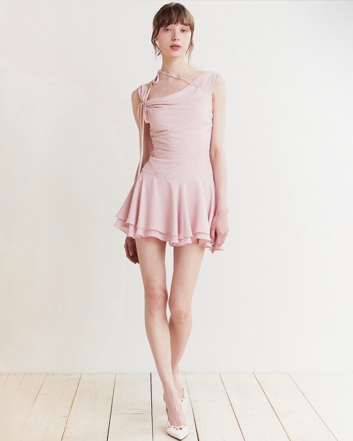 페인오어플레져 릴리 프릴 드레스 상품이미지5