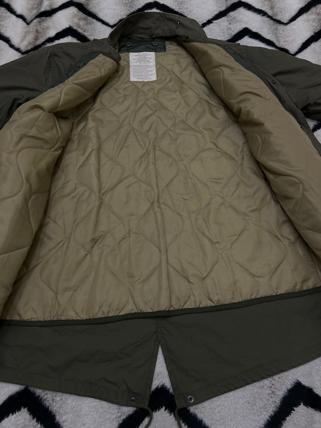 [Xs]YMCL KY 오버핏 M-65 피쉬테일/카키올리브 상품이미지4