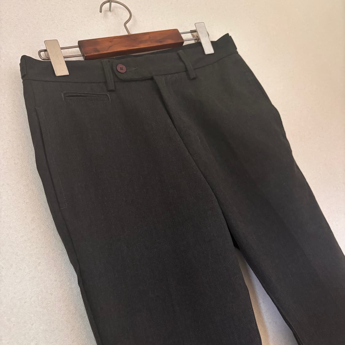 ASOS 아소스 여성 29 팬츠 차콜 그레이 FW 미니멀 베이직 상품이미지7
