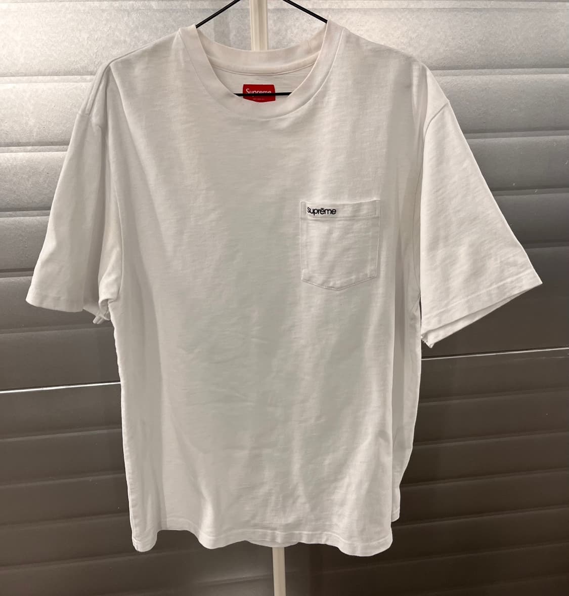 슈프림 숏슬리브 포켓 티셔츠 화이트 M 상품이미지2