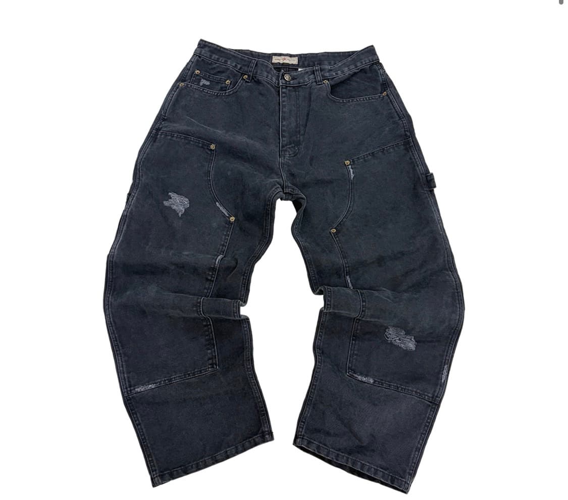 (3) 아오이로 X TRSC VTG Double Knee Pants 상품이미지1