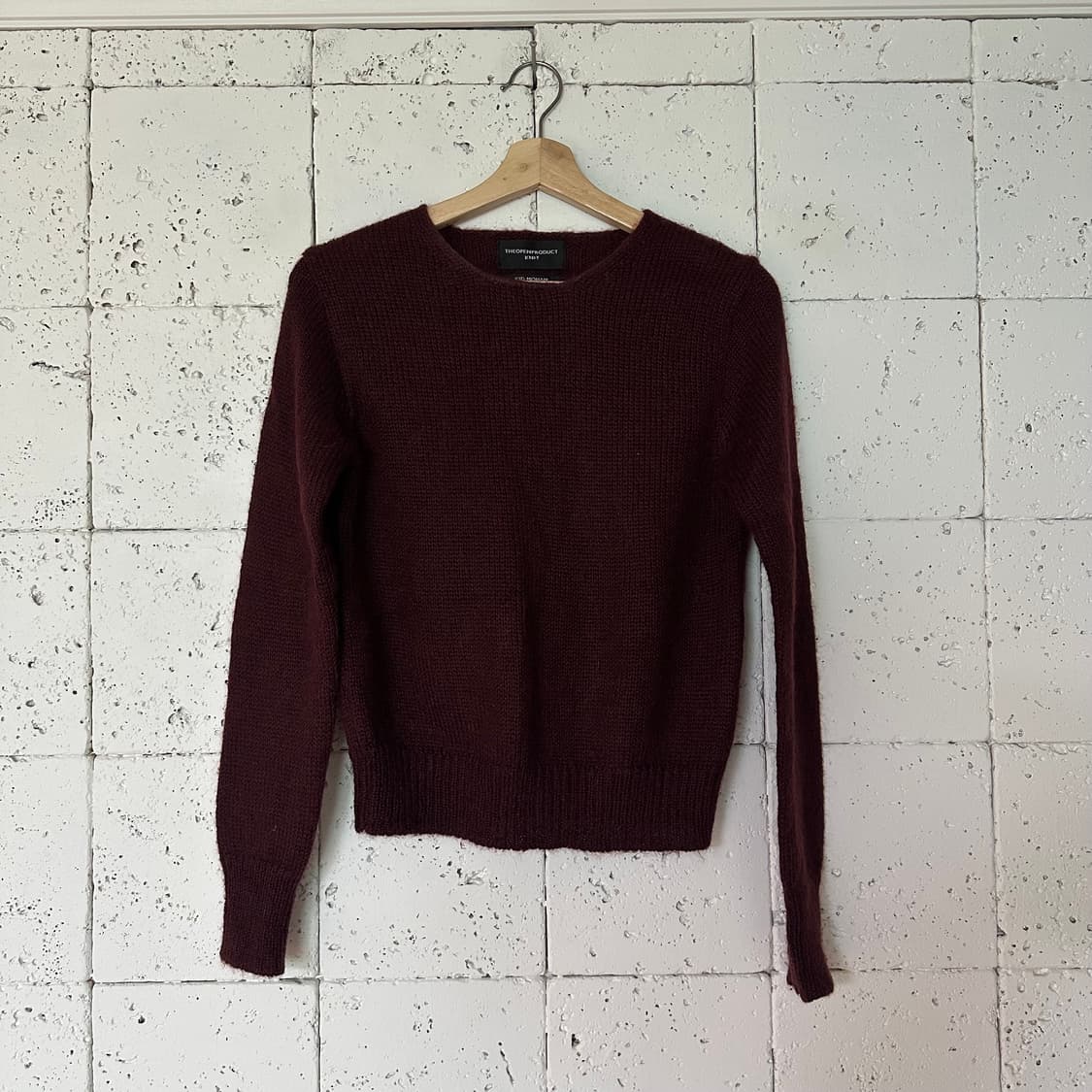 우먼free 더오픈프로덕트 모헤어 니트 상품이미지1