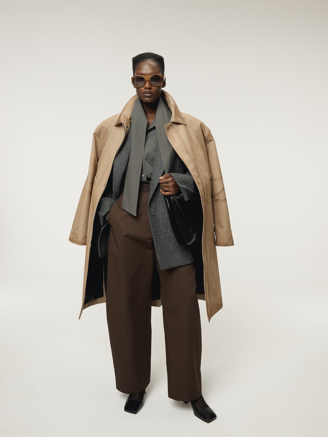 렉토 RECTO 빈티지 이펙트 코튼 코트 데저트트ㅛ 표 상품이미지3