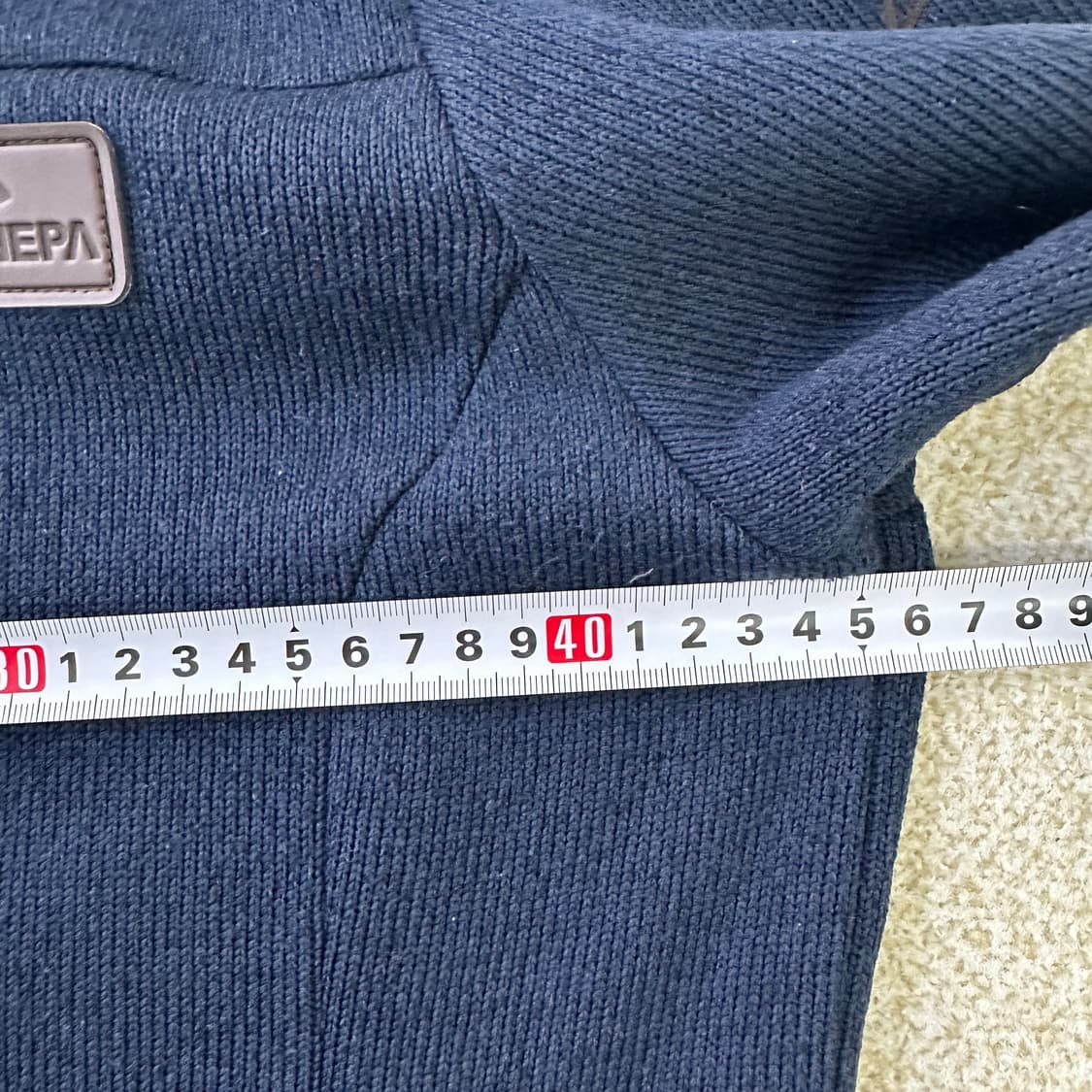 95 네파 네이비 플리스 자켓 0323D 상품이미지6