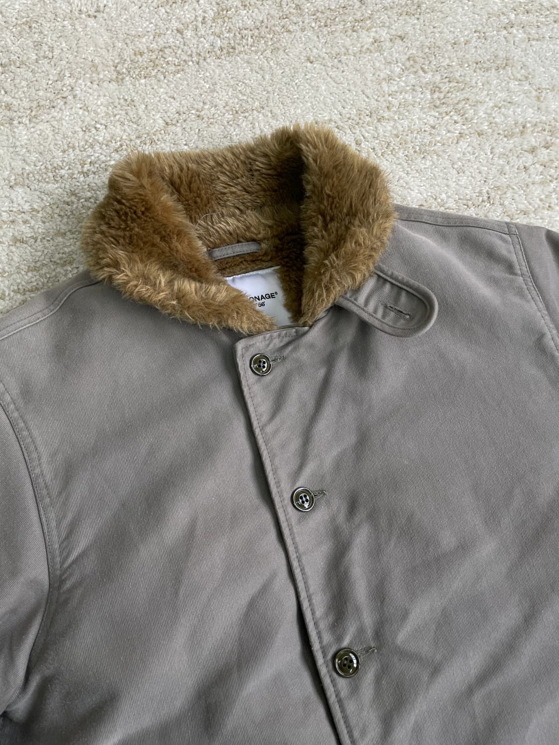 [XL] 에스피오나지 Lander N-1 Deck Jacket Grey 상품이미지2