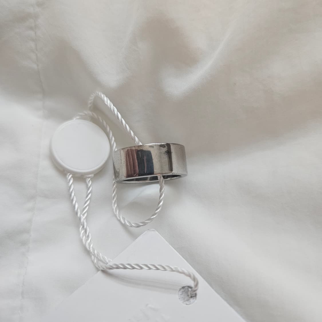 마르지엘라 로고 링 팔라듐 2사이즈 상품이미지3