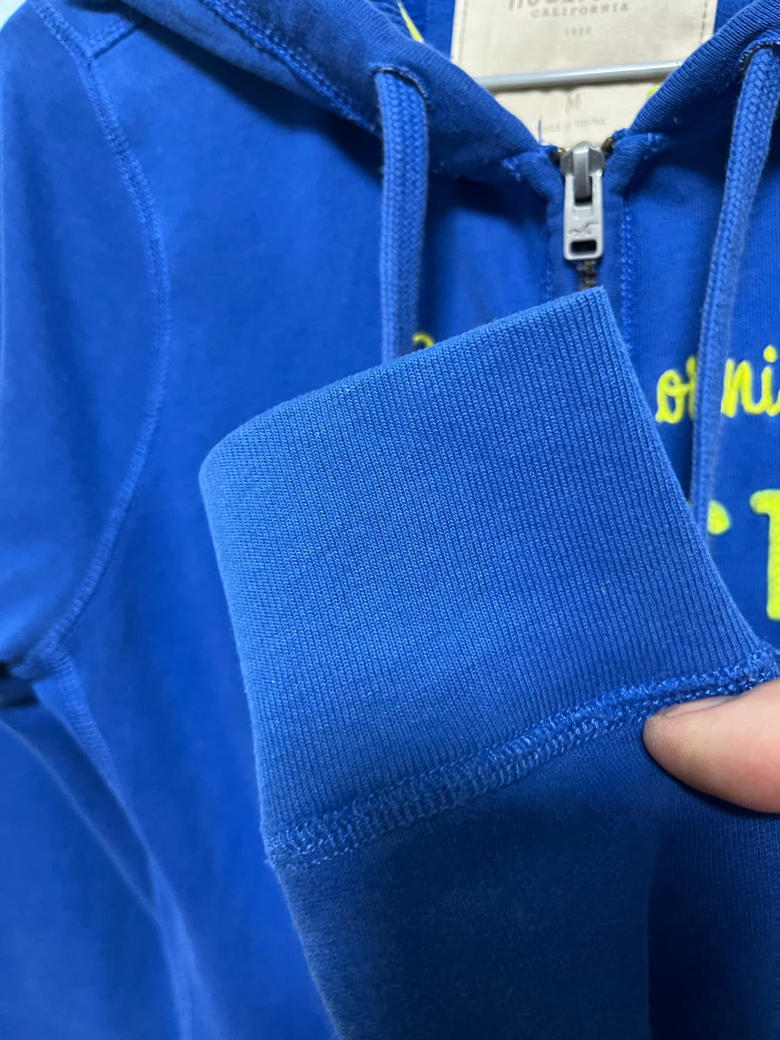 홀리스터 블루 캘리포니아 후드집업 상품이미지3