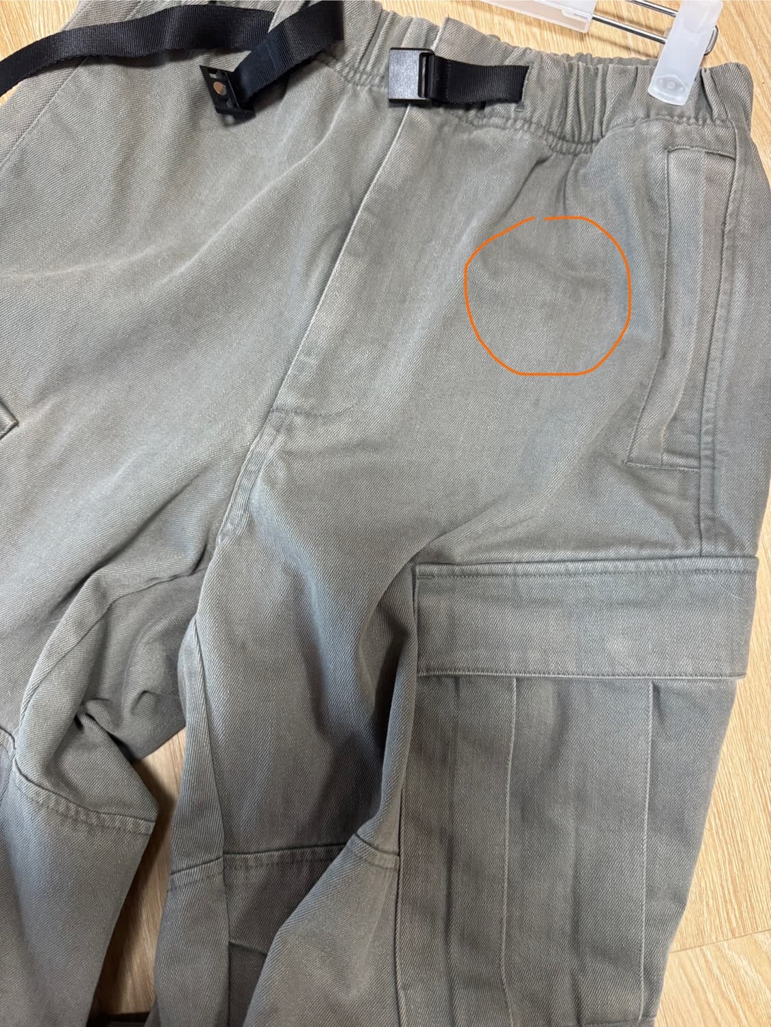 해칭룸 밀팬츠 세이지 그린 상품이미지2