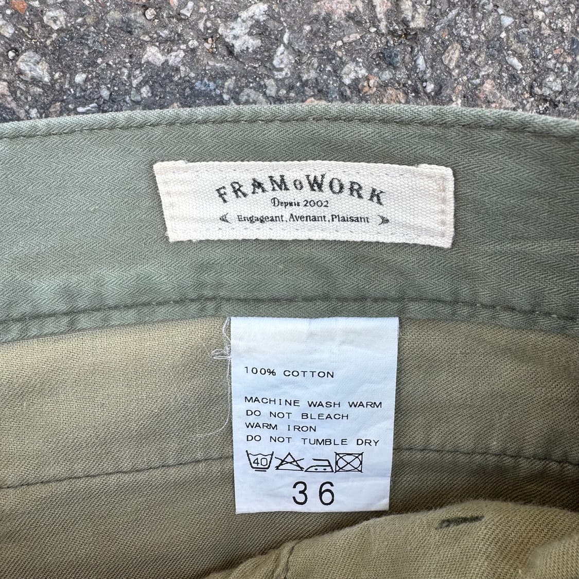 프레임워크 JPN 카고 팬츠 상품이미지7