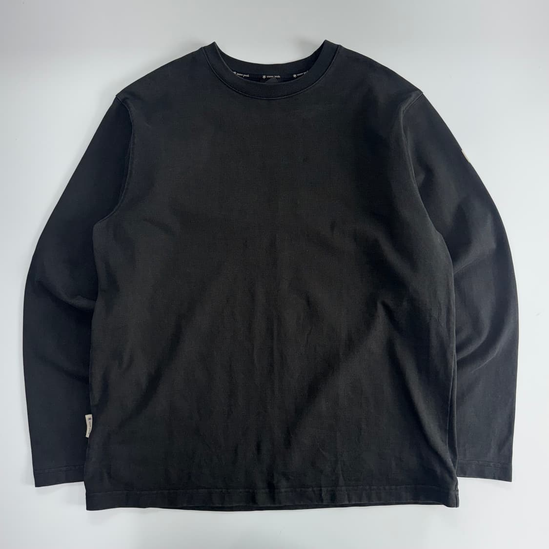 Snow peak 스노우피크 블랙 롱슬리브 상품이미지3