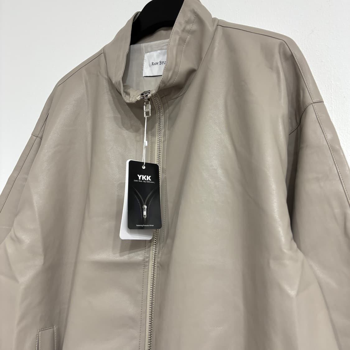 [새상품] 레더 투웨이 가죽자켓 상품이미지2