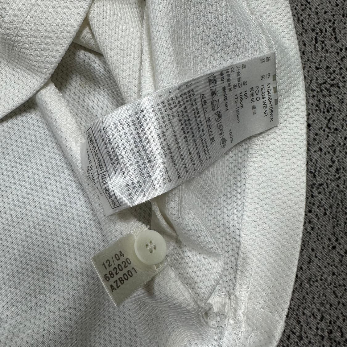 ✨ (바배) 아디다스 올드스쿨 화이트 카라 반팔티 상품이미지5