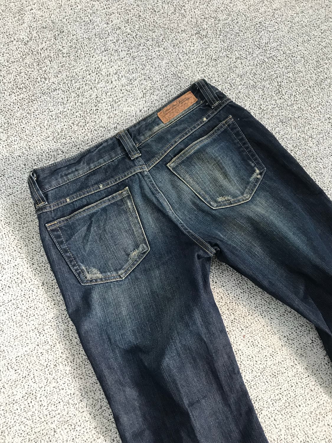 로우라이즈 데님 부츠컷팬츠 상품이미지9