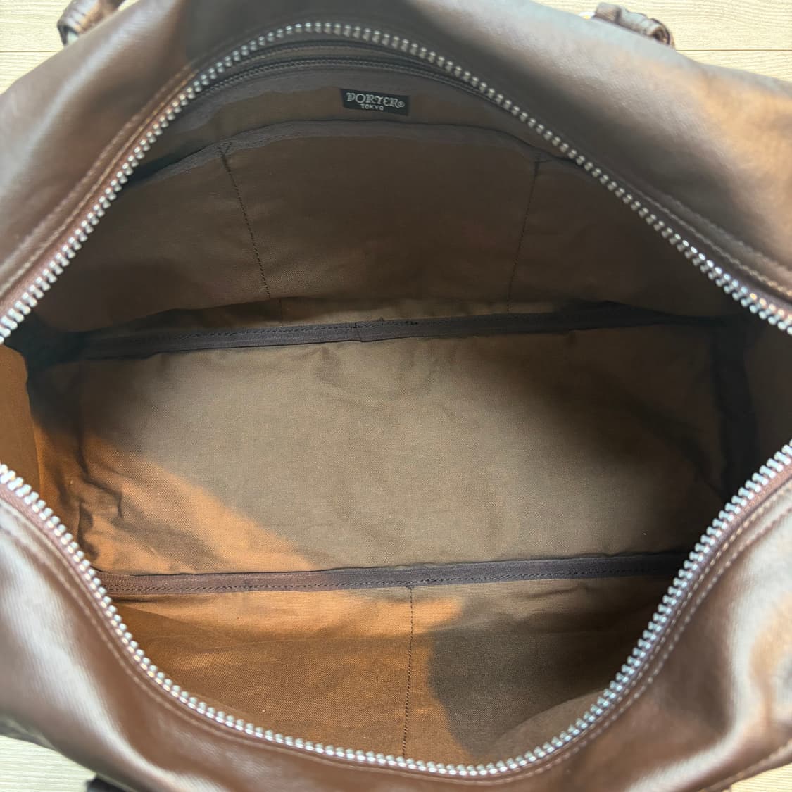 요시다포터 porter 프리스타일 보스턴백 브라운 (미사용에 가까움) 상품이미지6