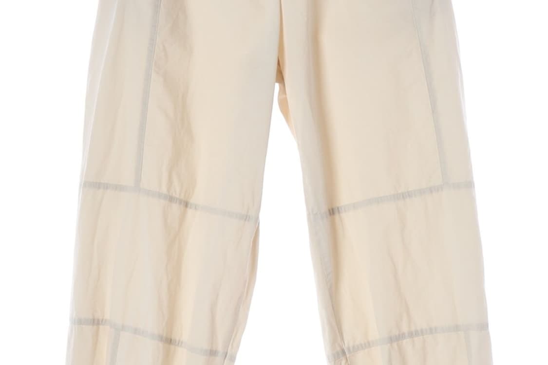 라코스테 크림 아이보리 밴딩 조거 팬츠 상품이미지4