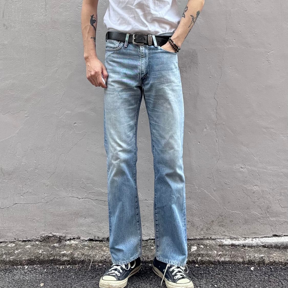 00년대 일본 lvc 71517 부츠컷 빅e 상품이미지2