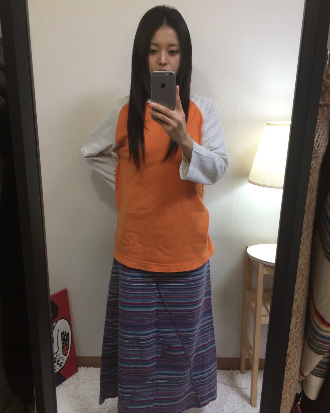 old uniqlo orange T 상품이미지2