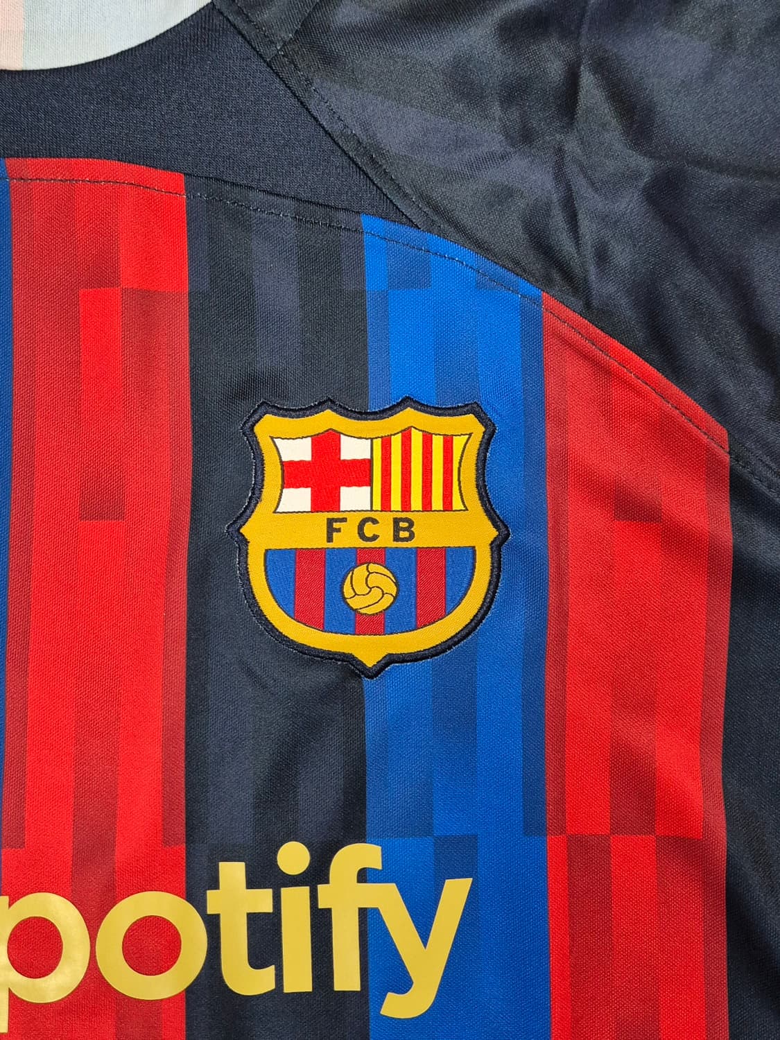 22-23시즌 바르샤 홈 리그패치 라민 야말 유니폼 M 상품이미지4