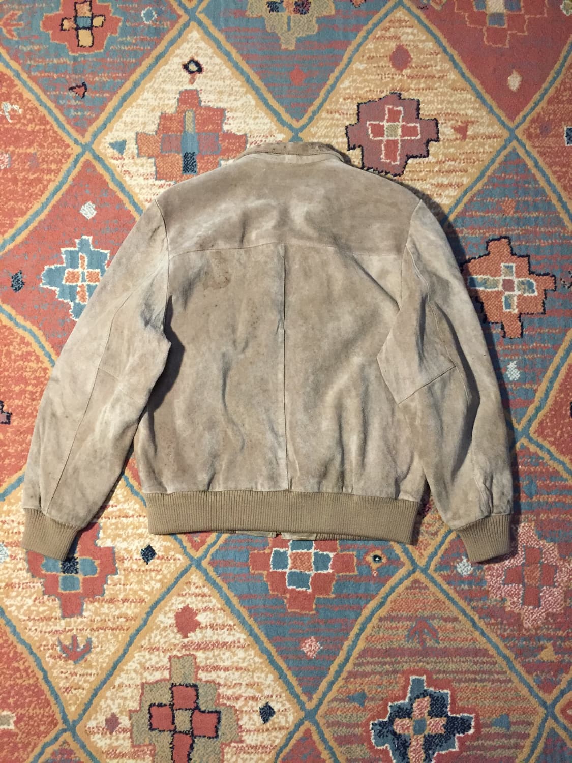 90‘s 빈티지 스웨이드 레더 자켓 상품이미지3