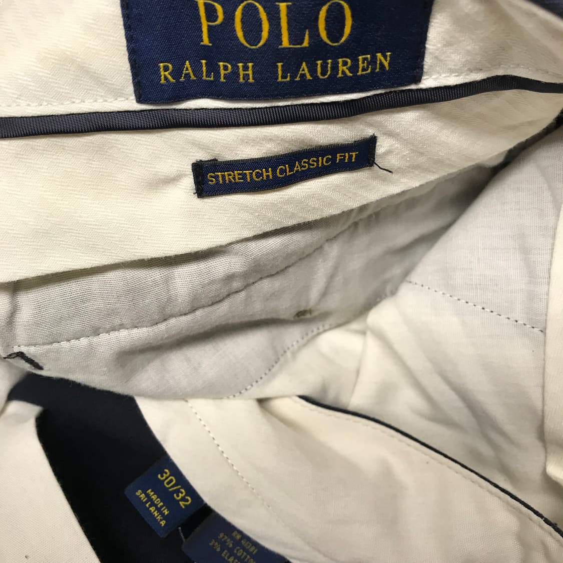 폴로 랄프로렌 네이비 치노 팬츠 30/32 상품이미지6