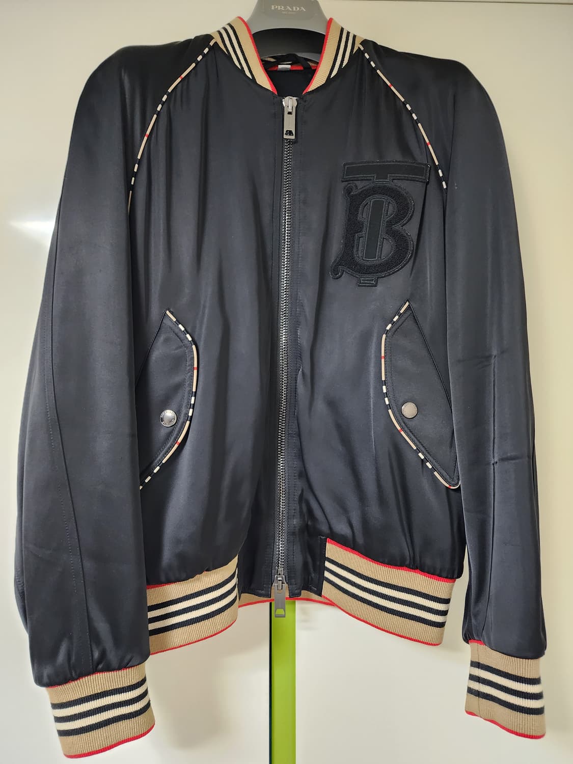 버버리 블랙 봄버 자켓 남성 XL 100-105사이즈 상품이미지1