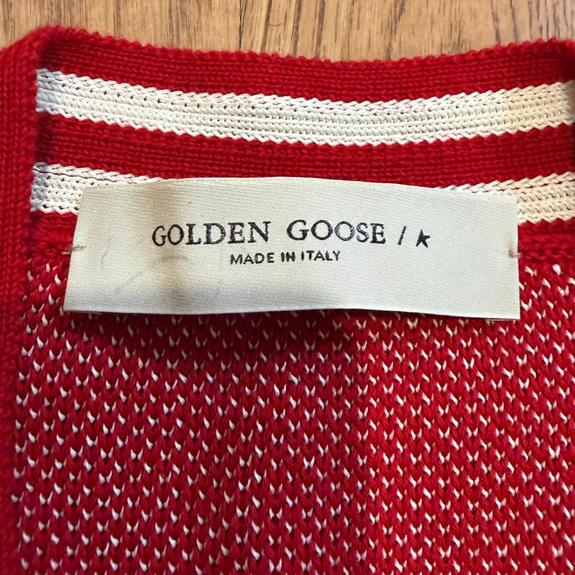 골든구스 백로고 가디건 상품이미지4