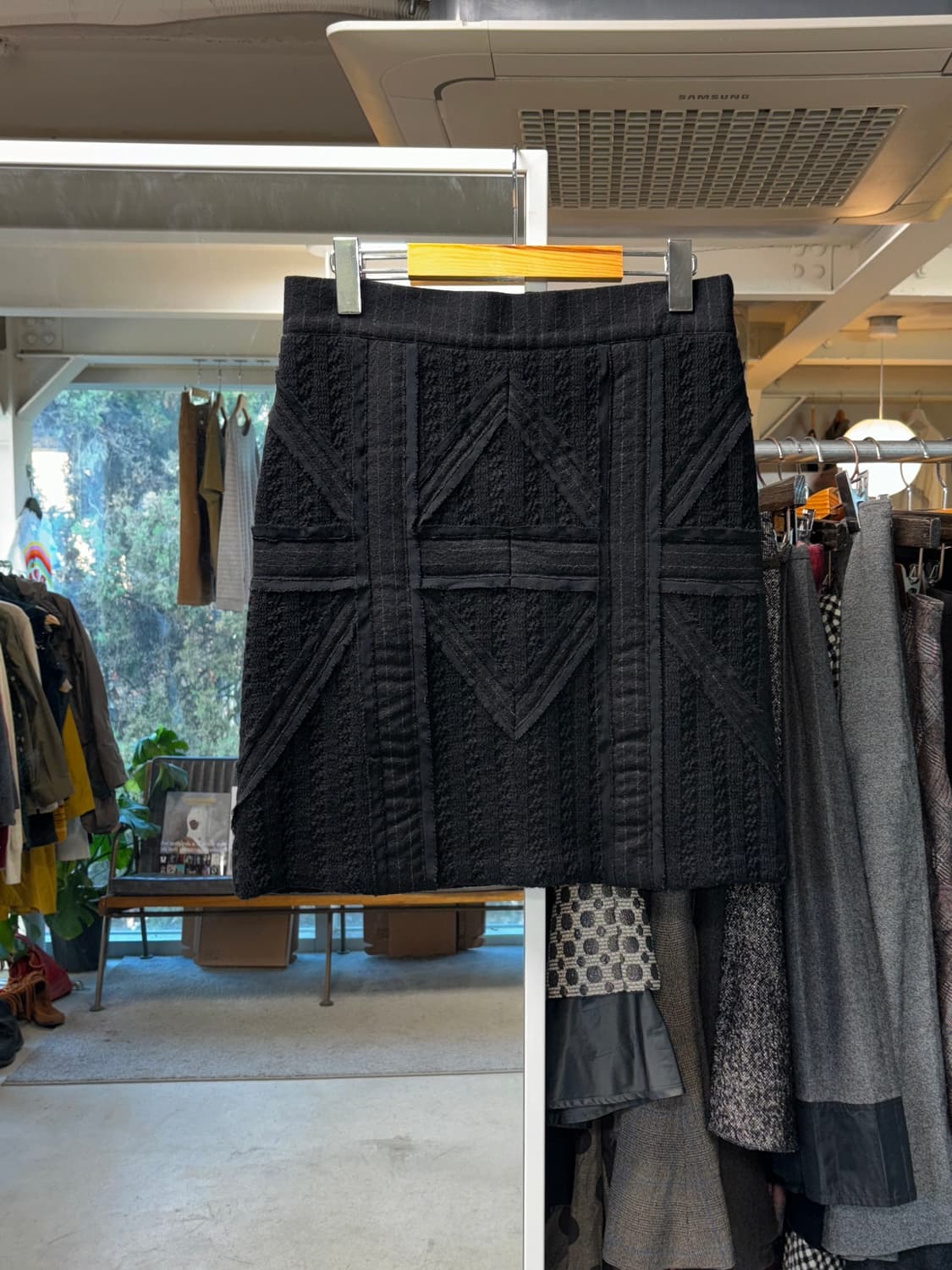 아츠로 타야마 유니언잭 울 스커트 상품이미지1