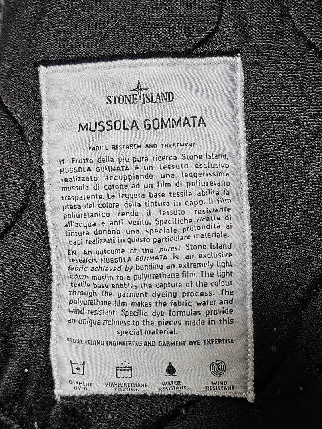 스톤아일랜드 무솔라 고마타 필드 자켓 상품이미지6