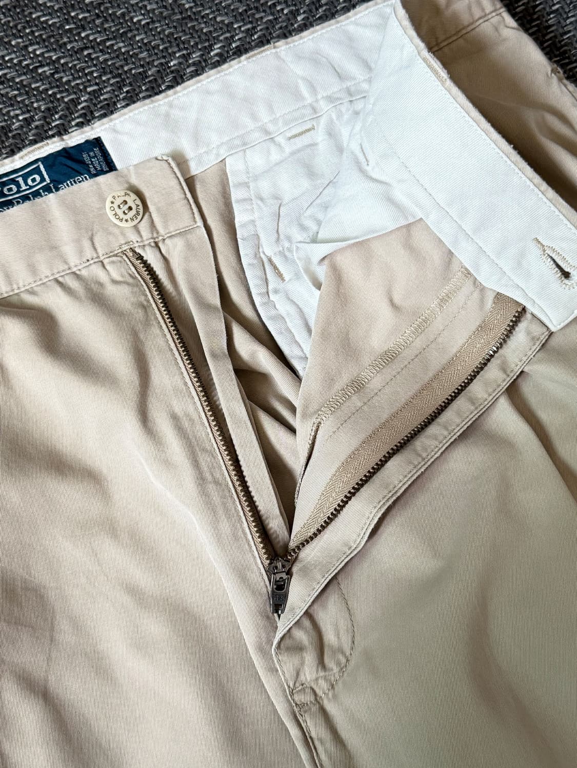 (36) 90s 폴로 랄프로렌 HAMMOND 더블 플리츠 치노팬츠 상품이미지3