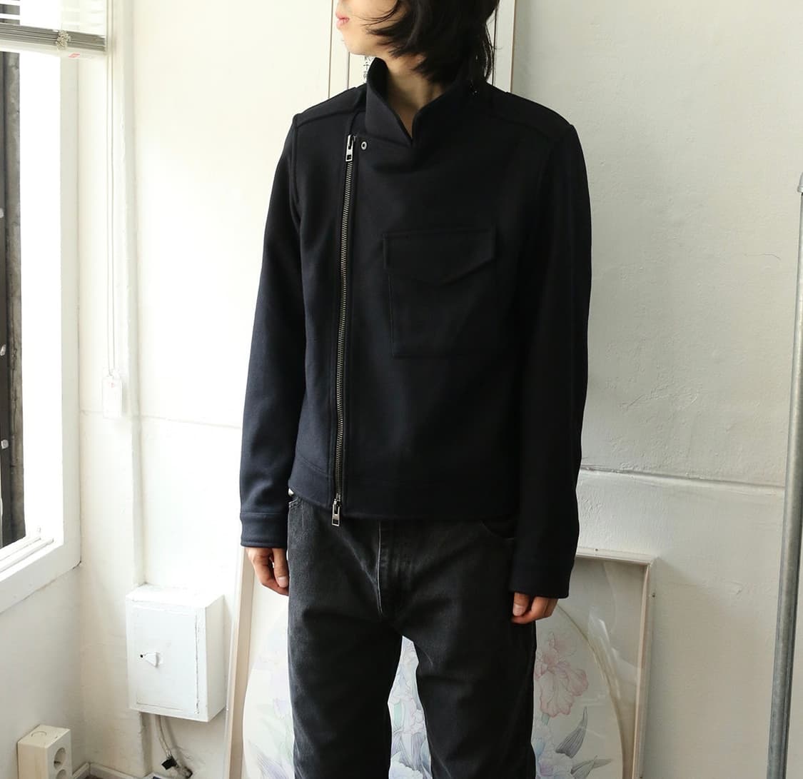 올세인츠 사선 울 집업 자켓  상품이미지2