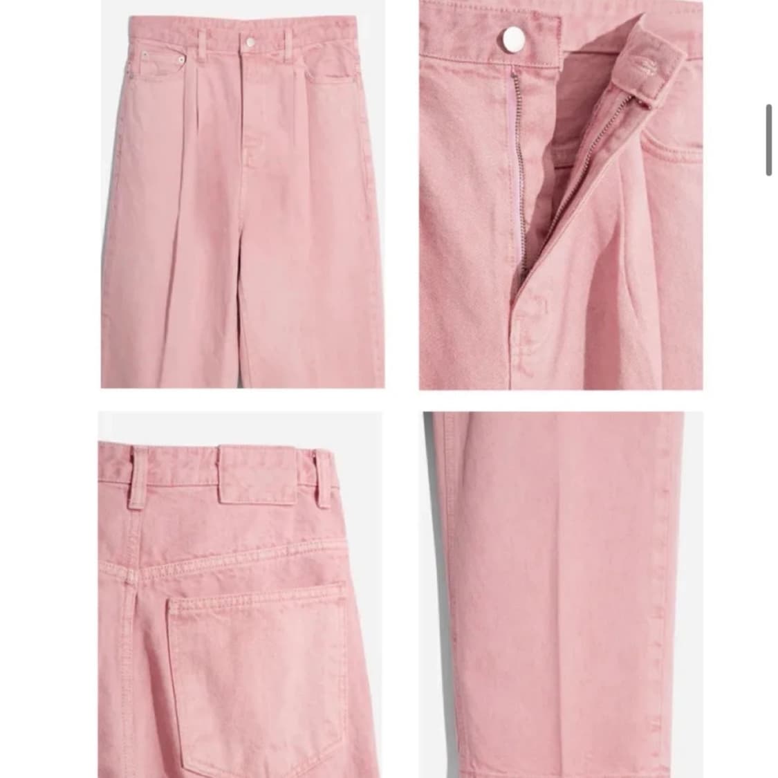 벌스데이수트 핑크와이드데님 상품이미지2