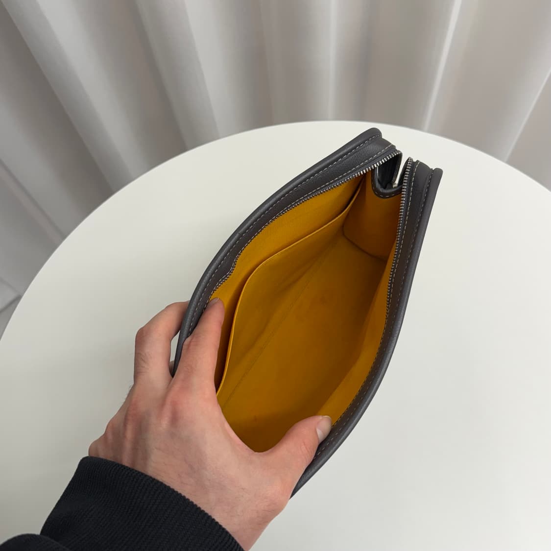 [정품] 고야드 쥬방스 클러치백 MM 스페셜 그레이 상품이미지6