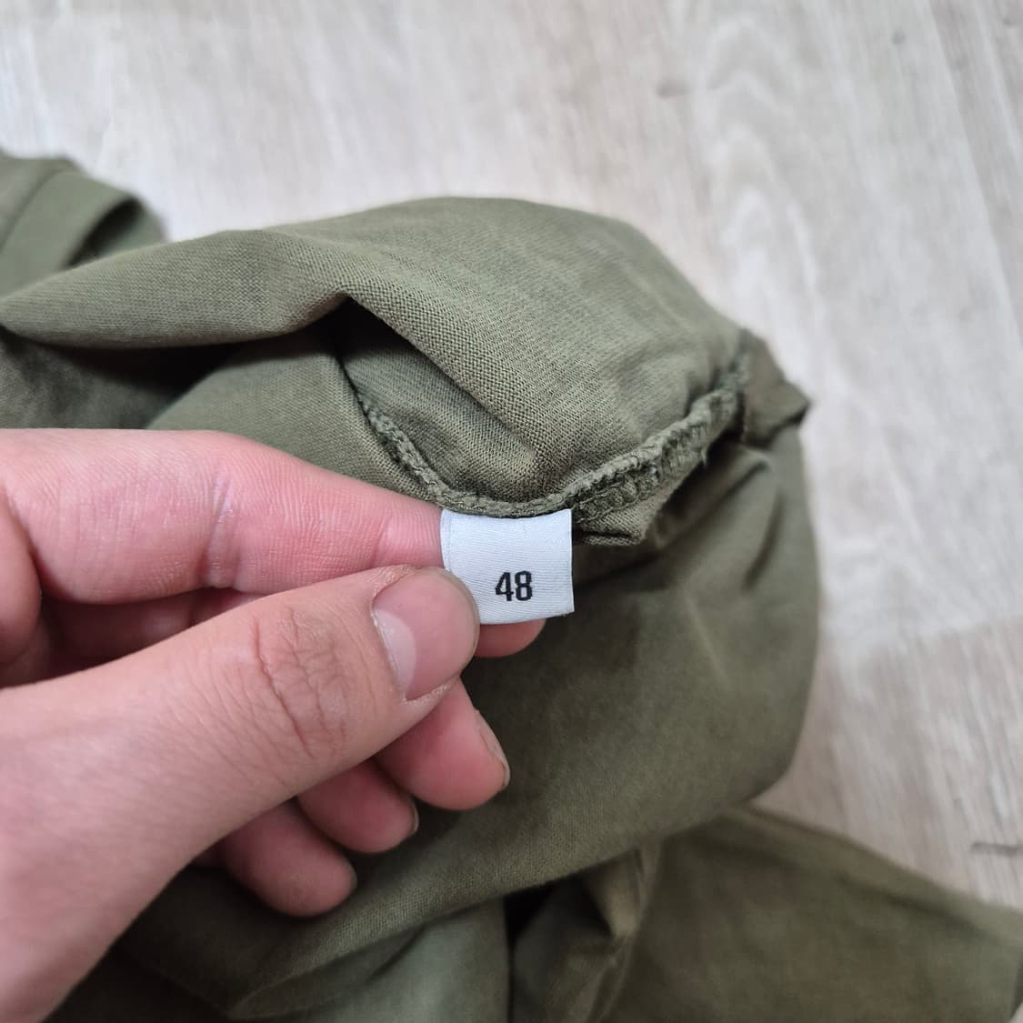 우영미 스퀘어 파리 로고 와펜 반팔티셔츠 (48) 상품이미지7