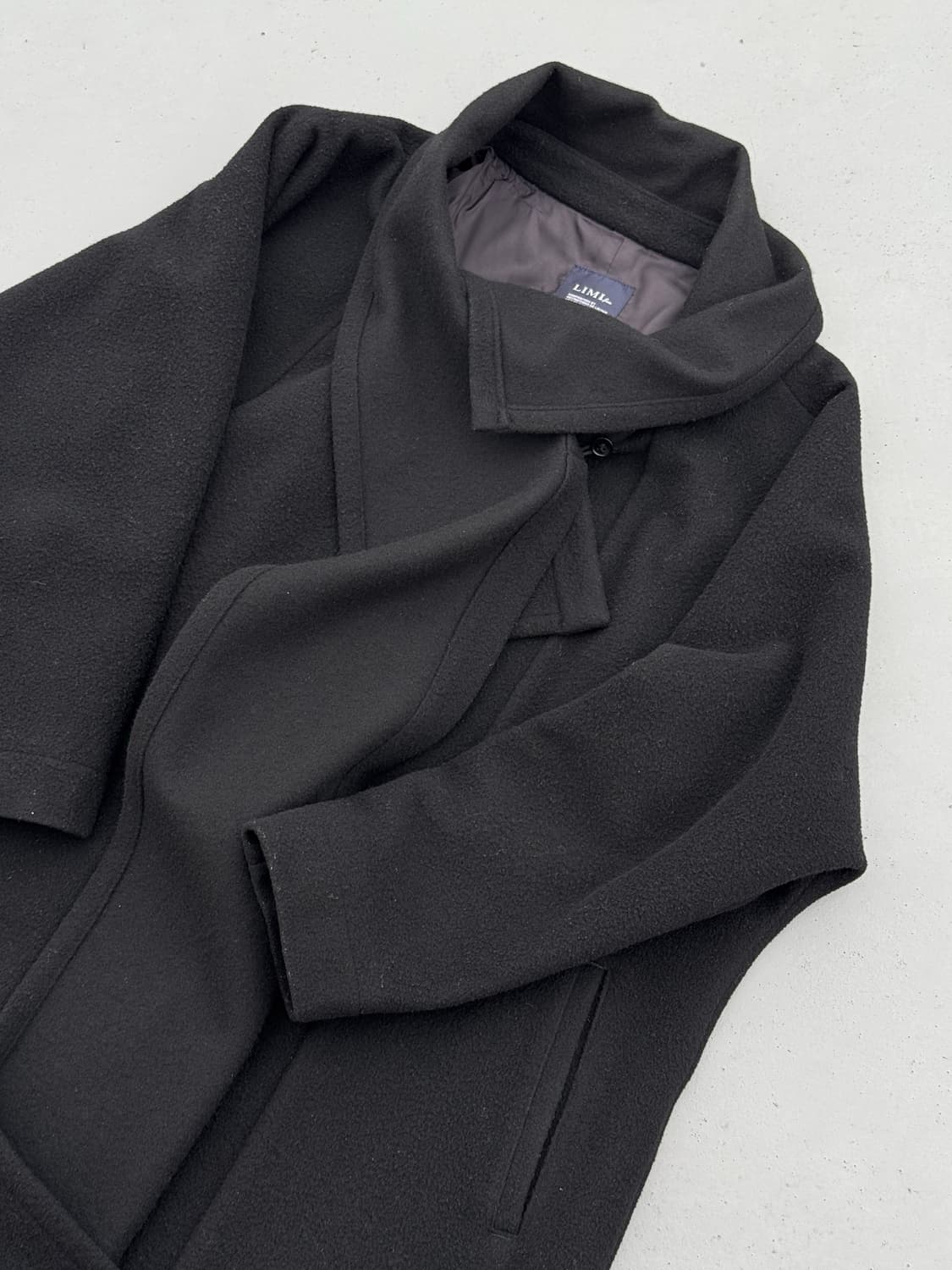 LIMI feu Wool Stole Coat 상품이미지2
