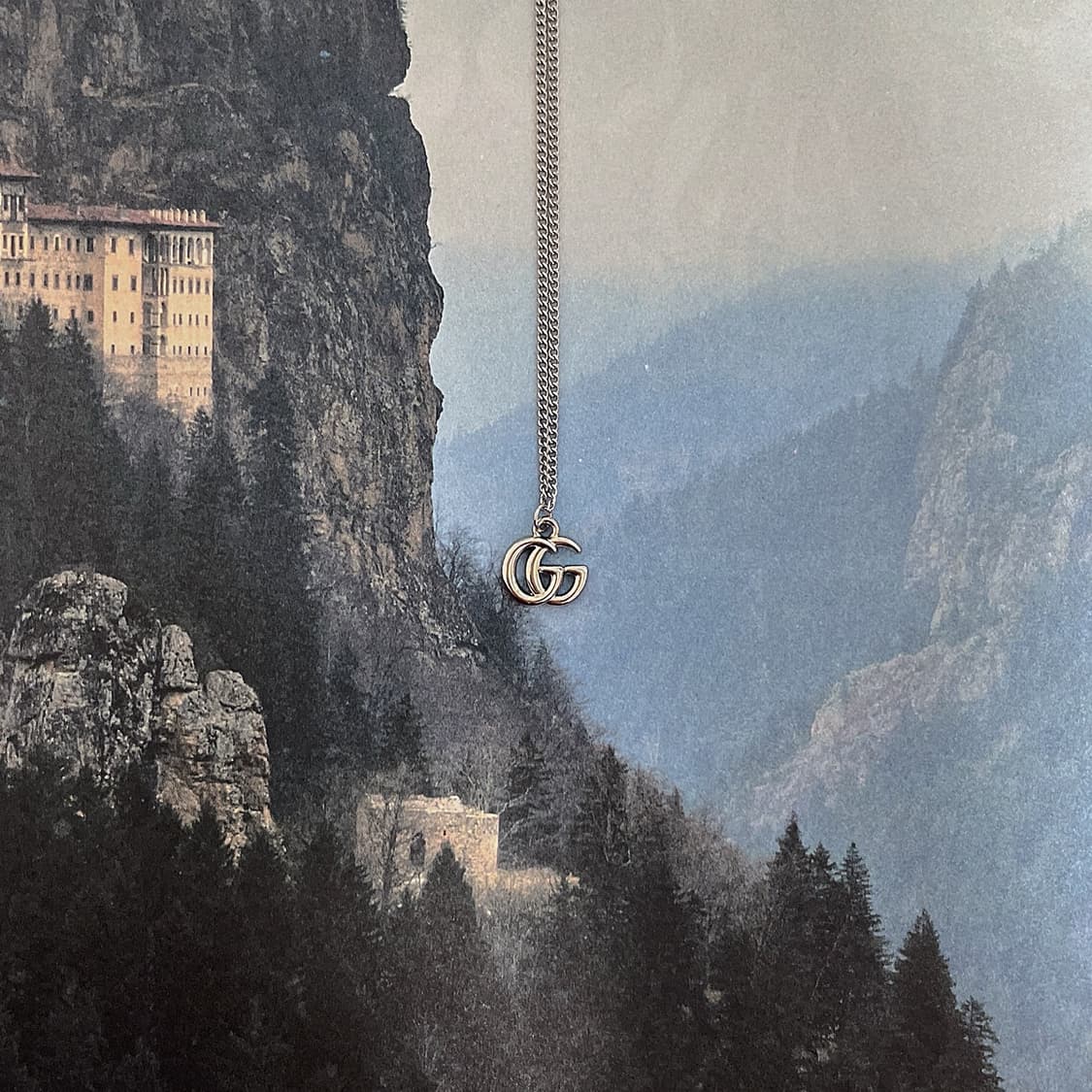 구찌 클래식 미니 실버 목걸이 상품이미지1