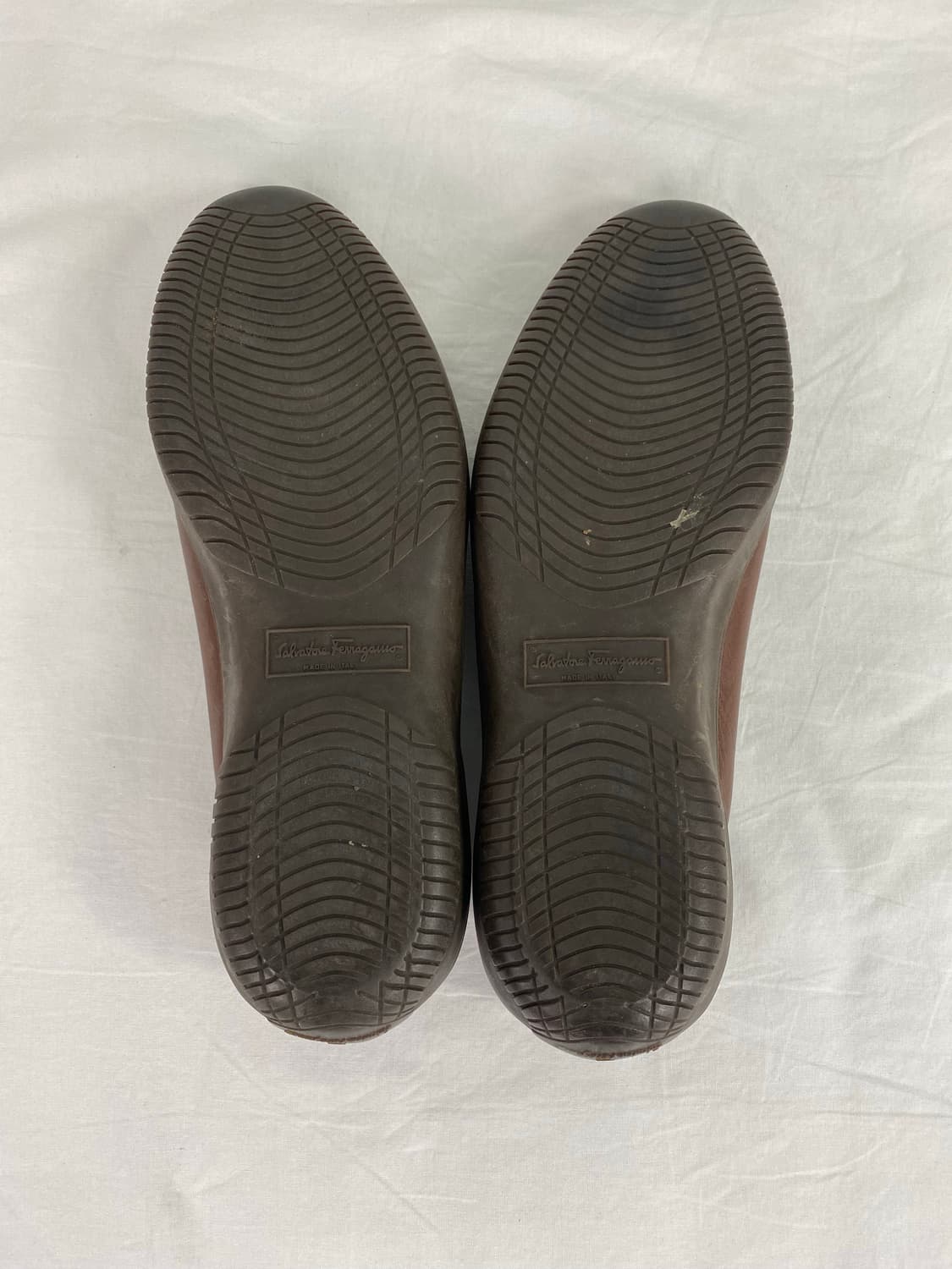 페라가모 간치니 브라운 가죽 로퍼 265 <63> 상품이미지4