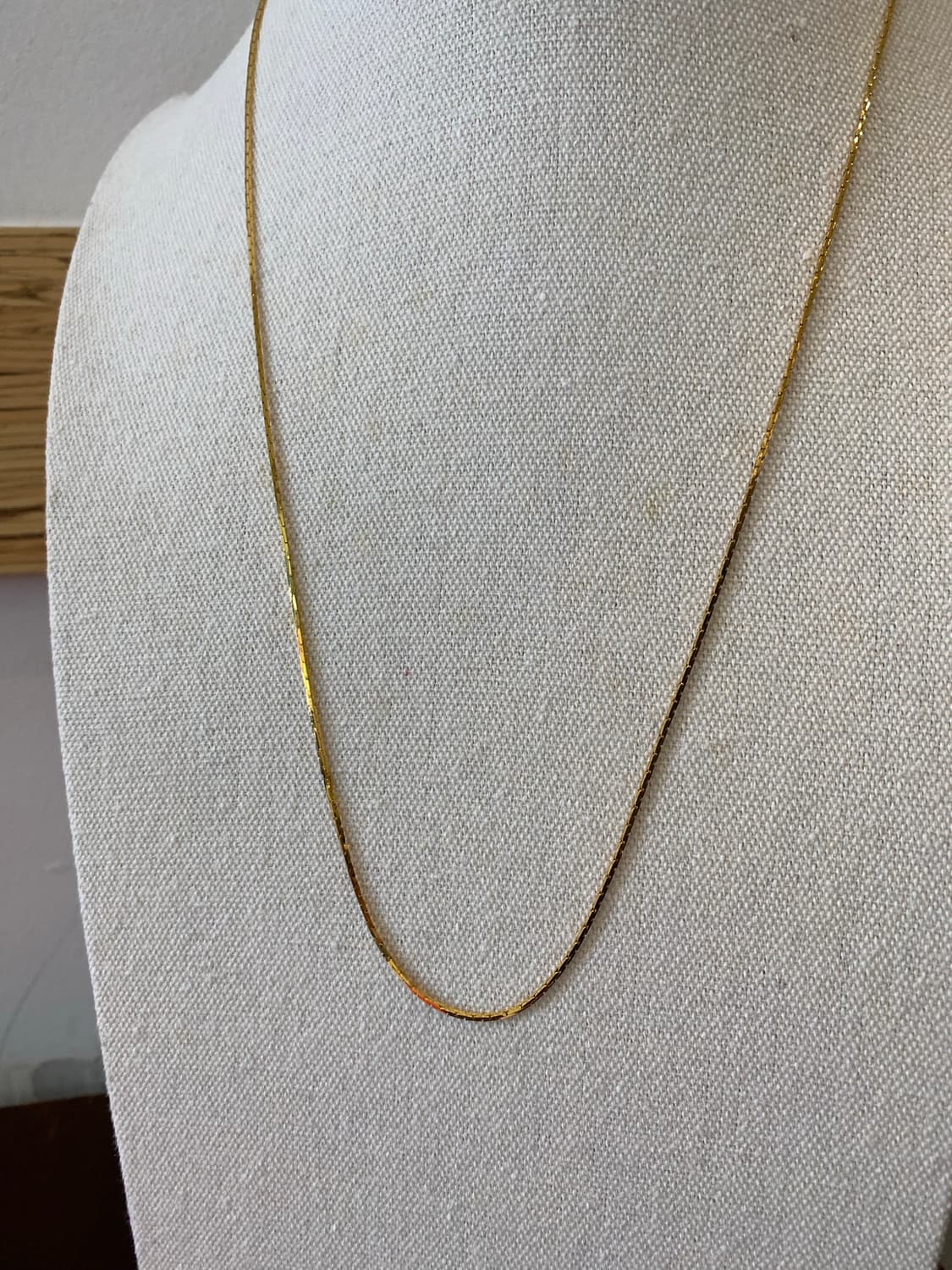 빈티지 18GF 골드 체인 네크리스  상품이미지2