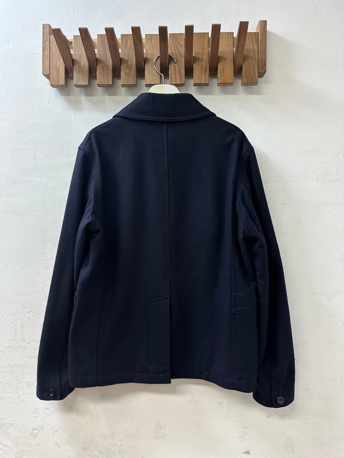 Honnete 양모울 실크 블랜드 코트자켓 (Made in Poland) 상품이미지4