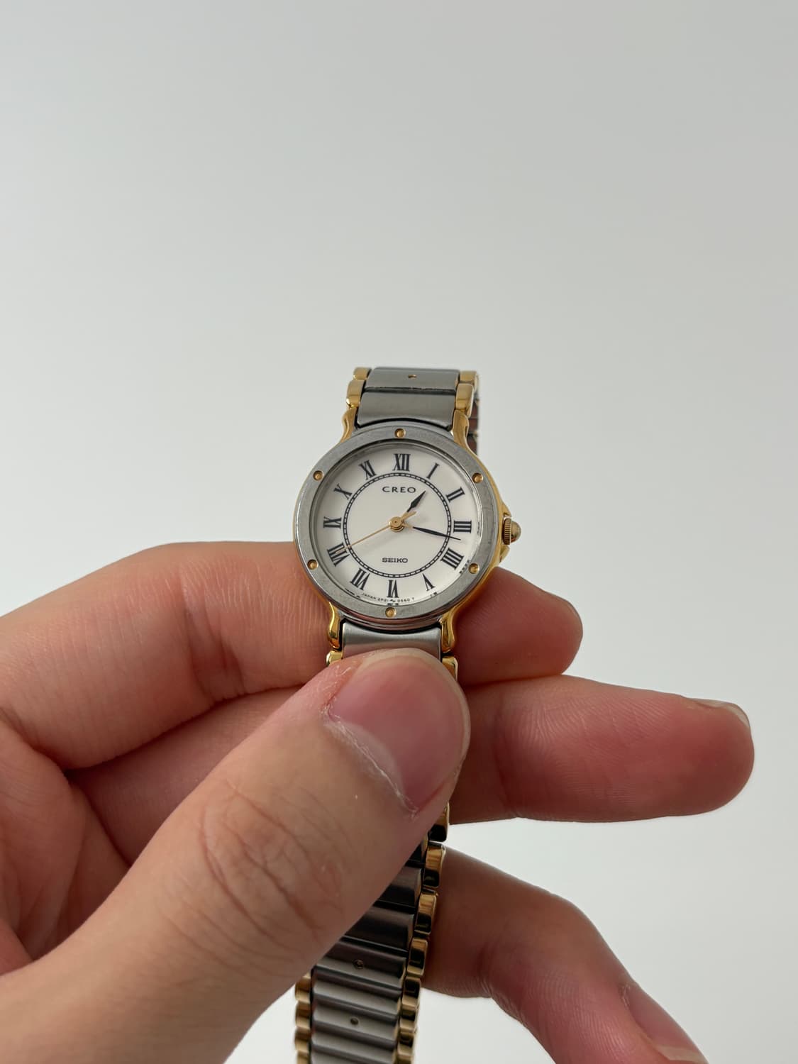 80s creo roman index ladies quartz 상품이미지2