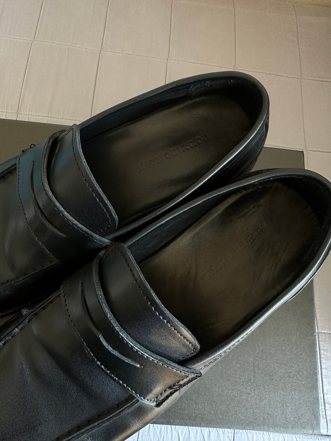 로맨틱무브 뉴 러그 로퍼 블랙(265) 상품이미지4