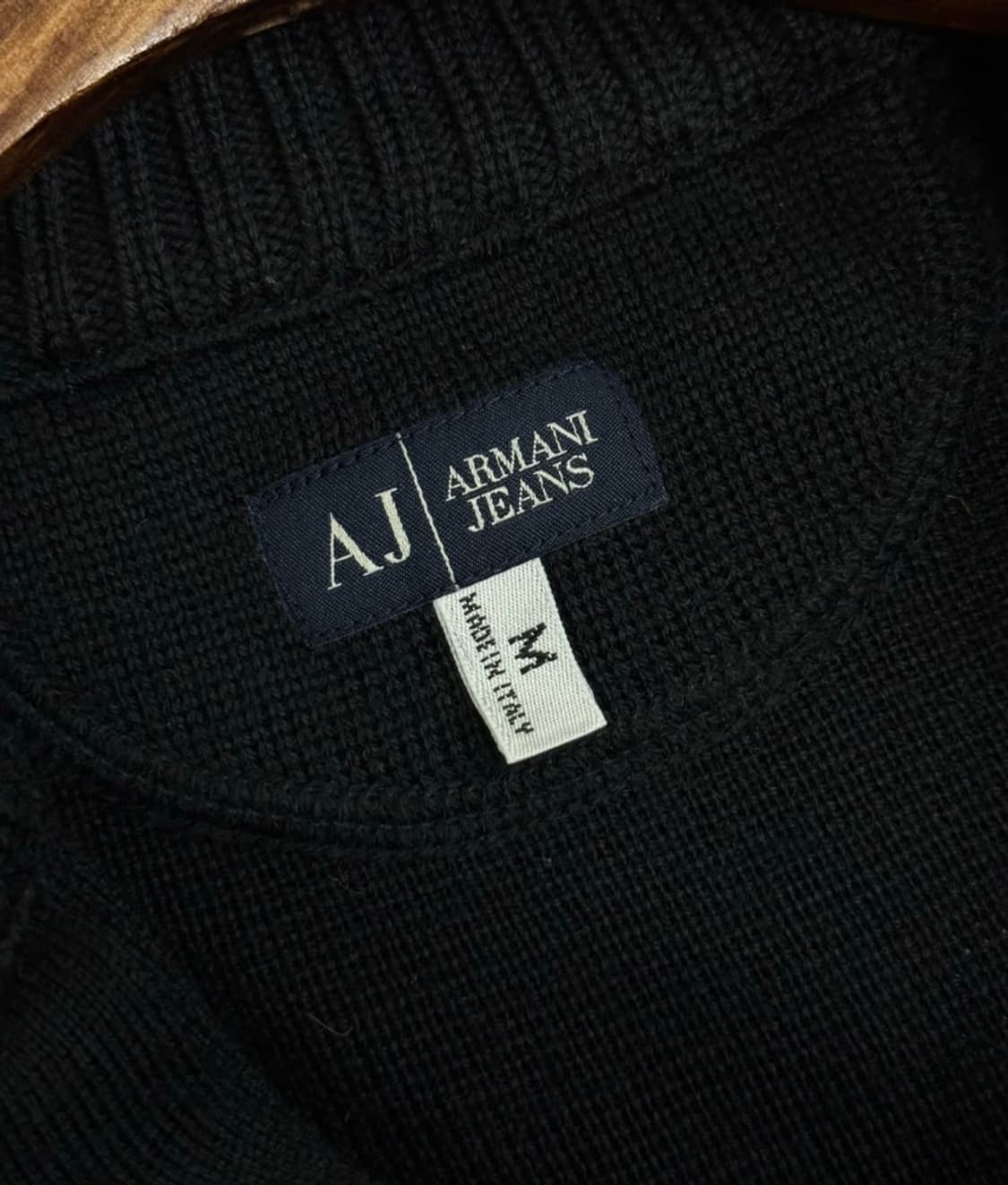 아르마니 하프집 니트 상품이미지4