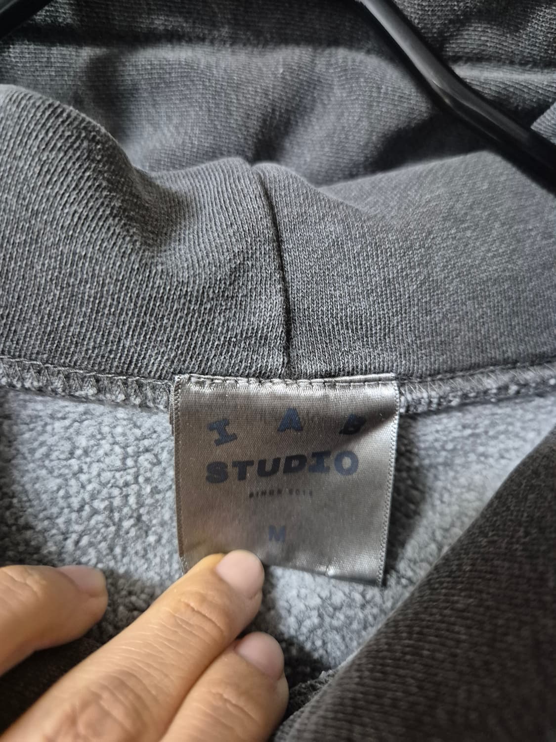 (정품) 아이앱 스튜디오 피그먼트 후드티 후드맨투맨 M 상품이미지6