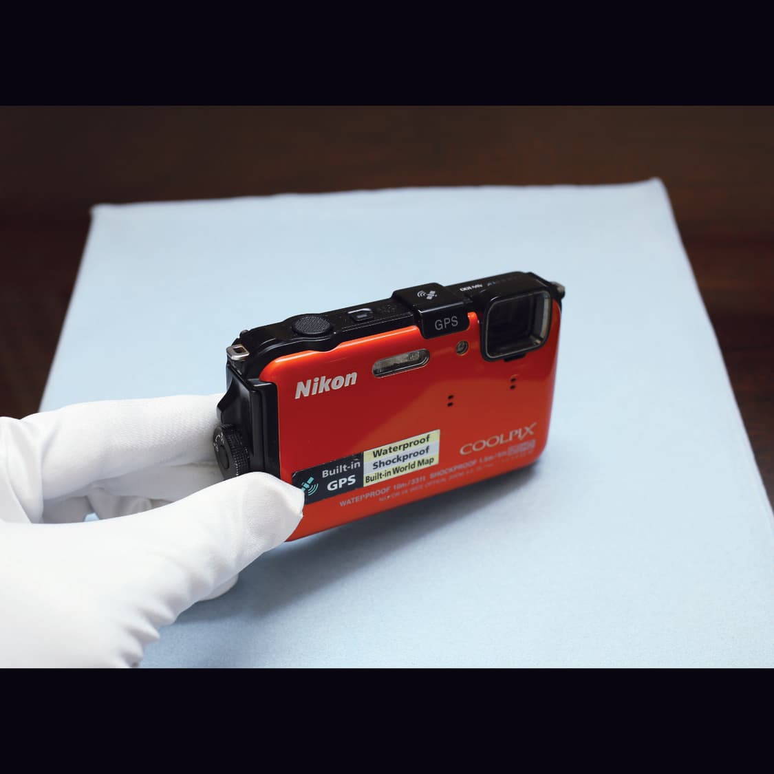 레어<A+급><한글>니콘 쿨픽스 aw100 오렌지 빈티지 디카 상품이미지2