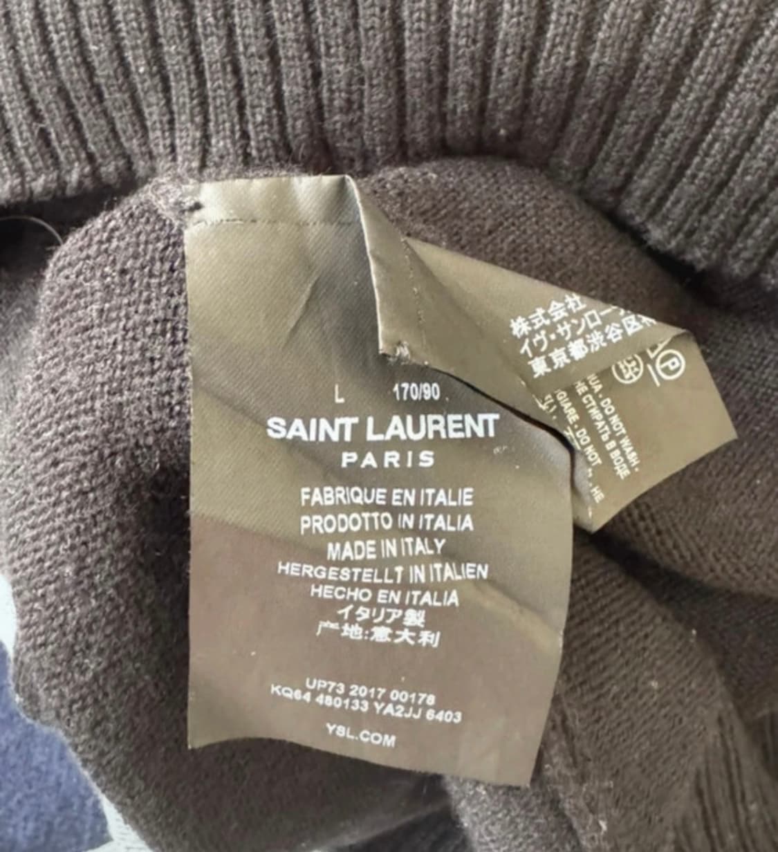 생로랑 니트 L사이즈 상품이미지4