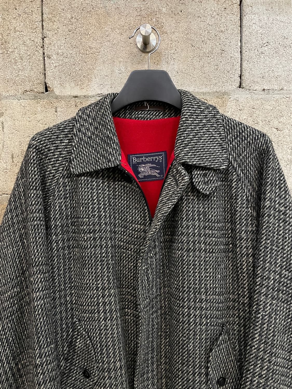 버버리 울 트위드 블루종 자켓  상품이미지2