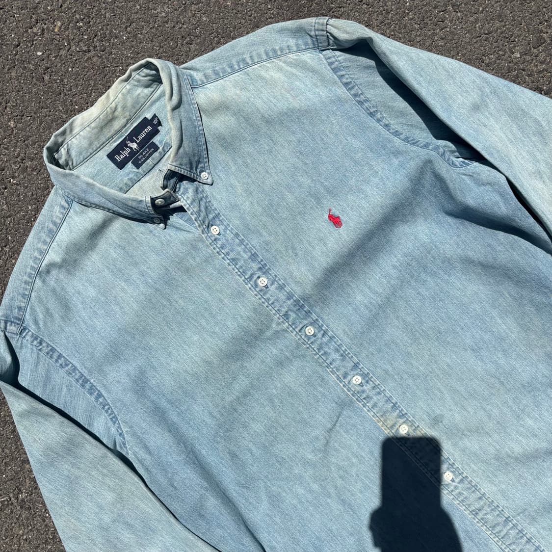 올드 폴로 랄프로렌 데님 셔츠 상품이미지4