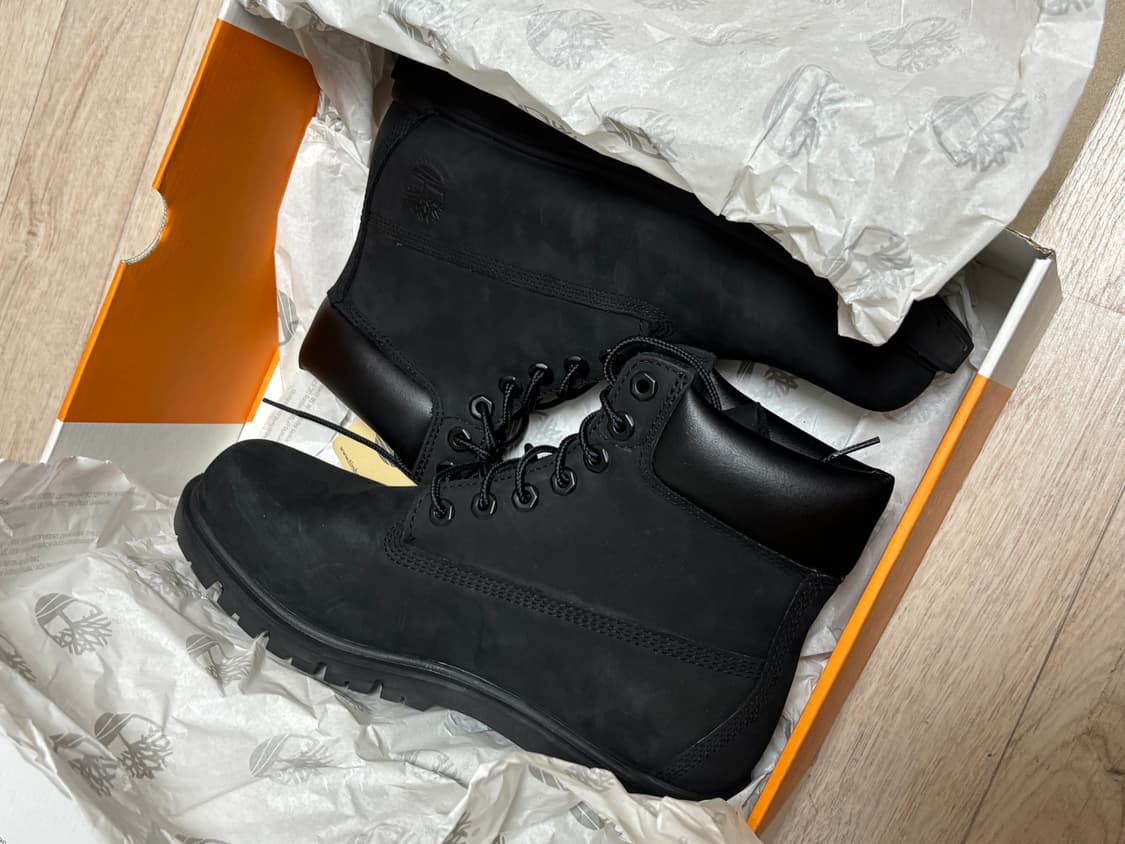 팀버랜드 프리미엄 6인치 워터프루프 부츠 블랙 265mm 상품이미지1