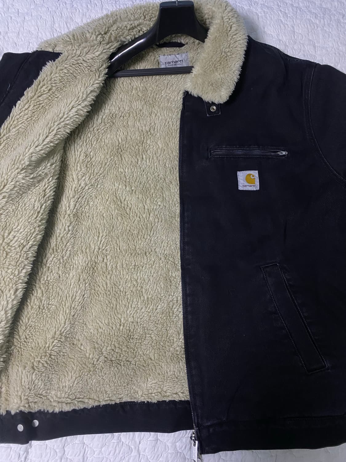 칼하트 Wip 헤럴드 자켓 블랙 상품이미지4