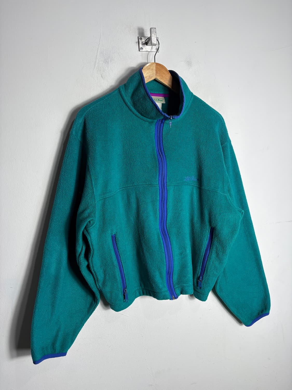 LL bean 엘엘빈 에메랄드 후리스 자켓 상품이미지1