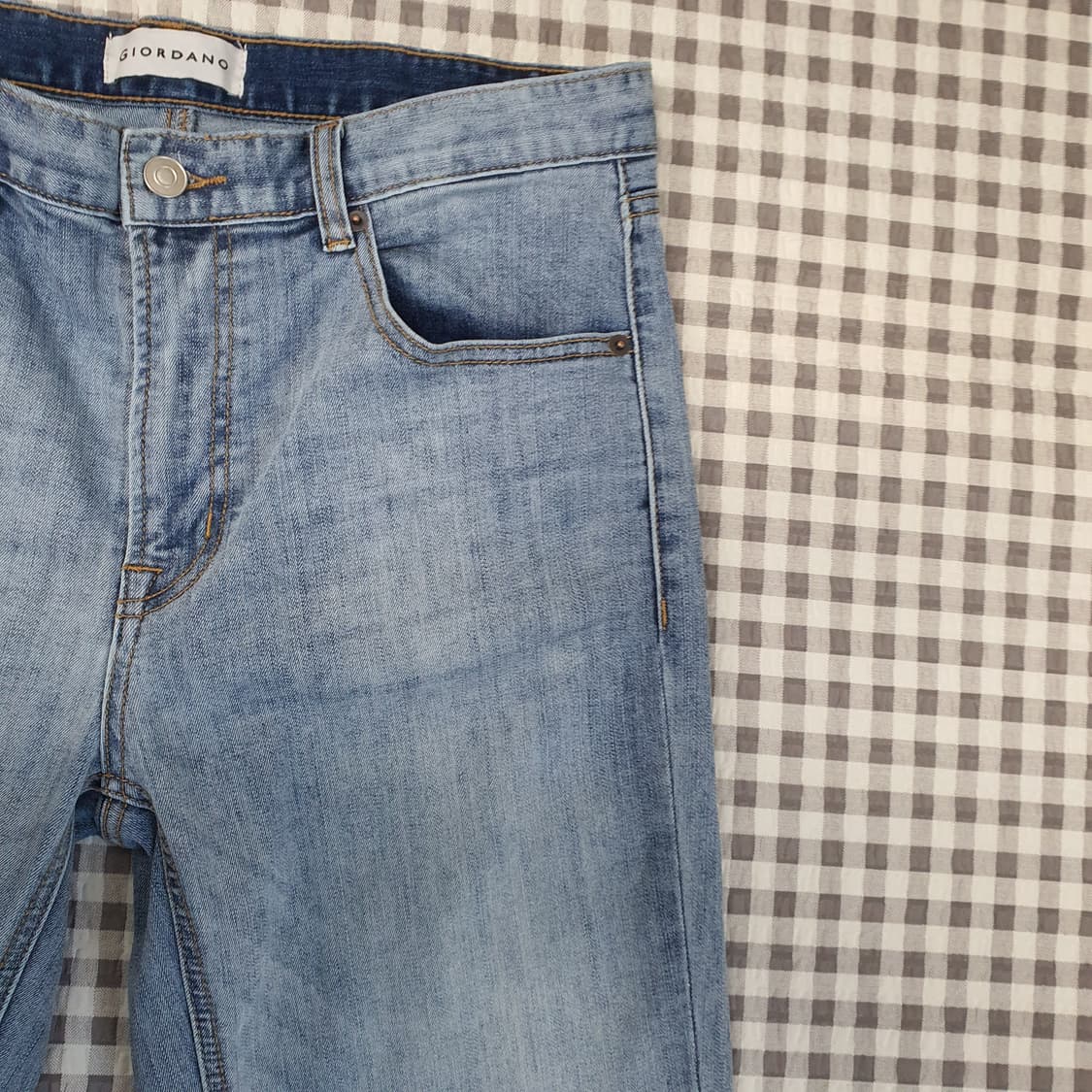 지오다노 스판 청바지 남자31 상품이미지3